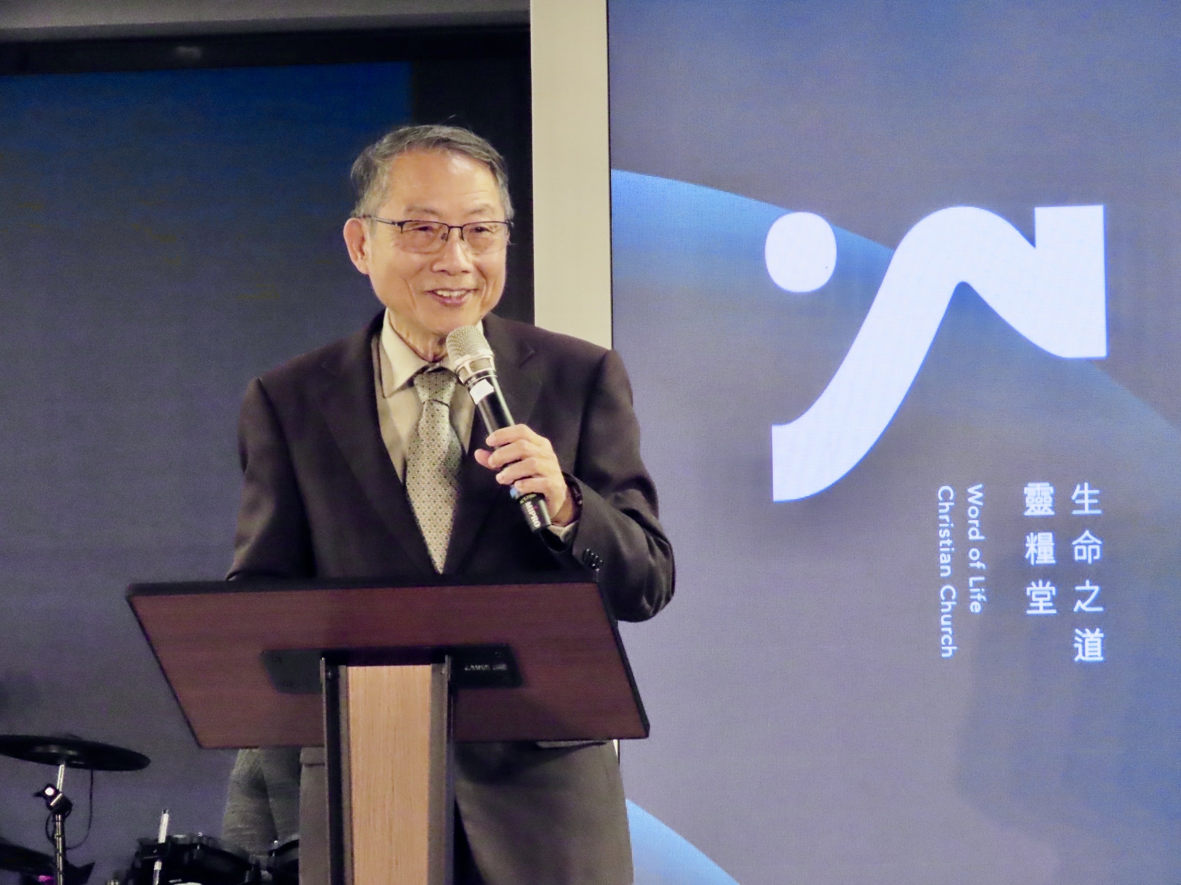 林進泰牧師。(圖/李容珍攝影)