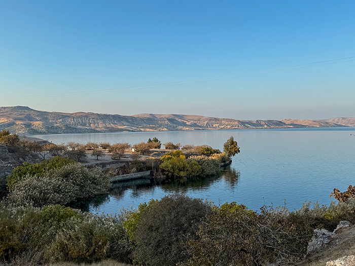 幼發拉底河渡口烏澤瑪景觀（攝影：王桂花）