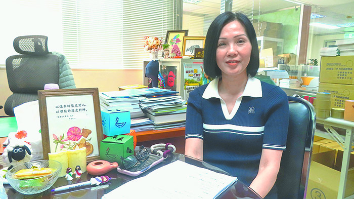 吳淑玫執行長。(圖/梁敬彥攝影)