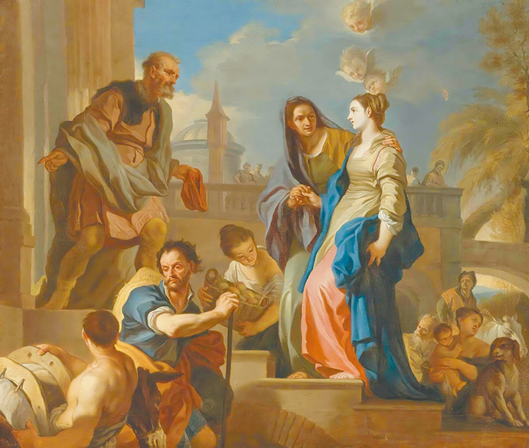 "The Visitation", by Corrado Giaquinto