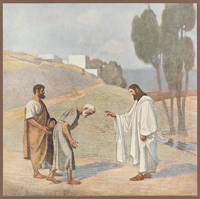"The journey to Emmaus", by Gebhard Fugel