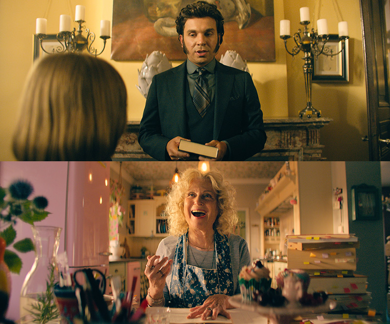 卡爾為愛書人推薦書，卻一向不過問他們的生活。（劇照提供：海鵬影業）