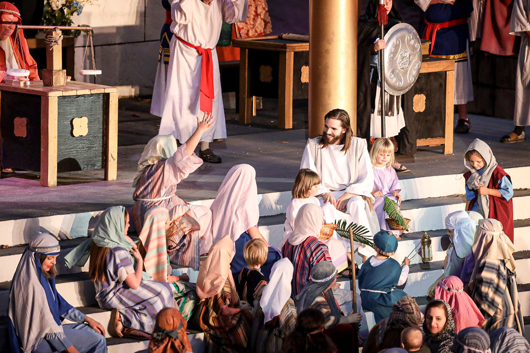 美國阿肯色州戶外劇場演出受難劇。（greatpassionplay）