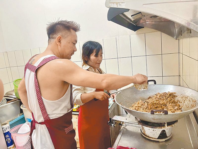 阿改煮愛宴。 (作者提供)