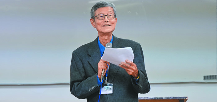 中台神學院副院長張宰金牧師授課時情景。(圖/神學院提供)