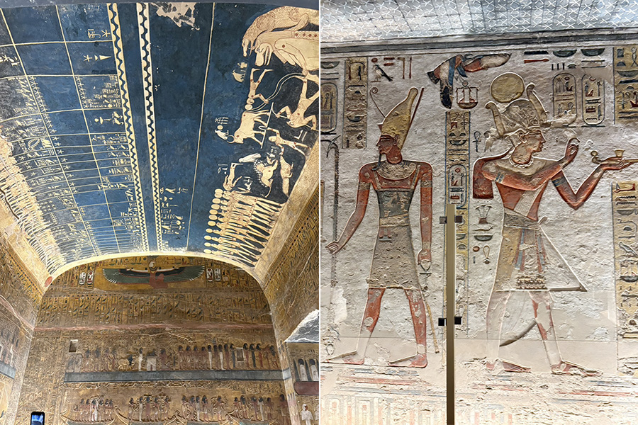 法老與貴族陵墓。(作者提供)