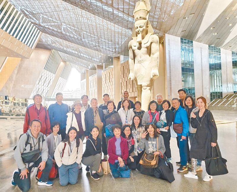 團員合影。(作者提供)