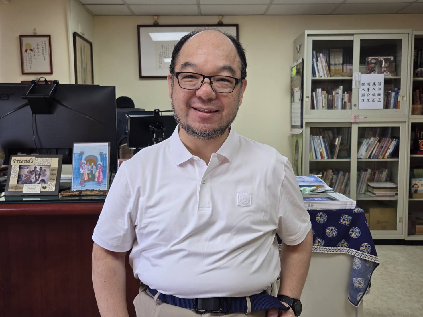 宇宙光總幹事李棟良牧師。(圖/梁敬彥攝影)