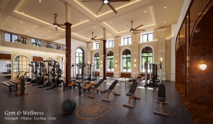 校內體育館兼健身中心。(翻攝自IG@austinchristianuniversity）