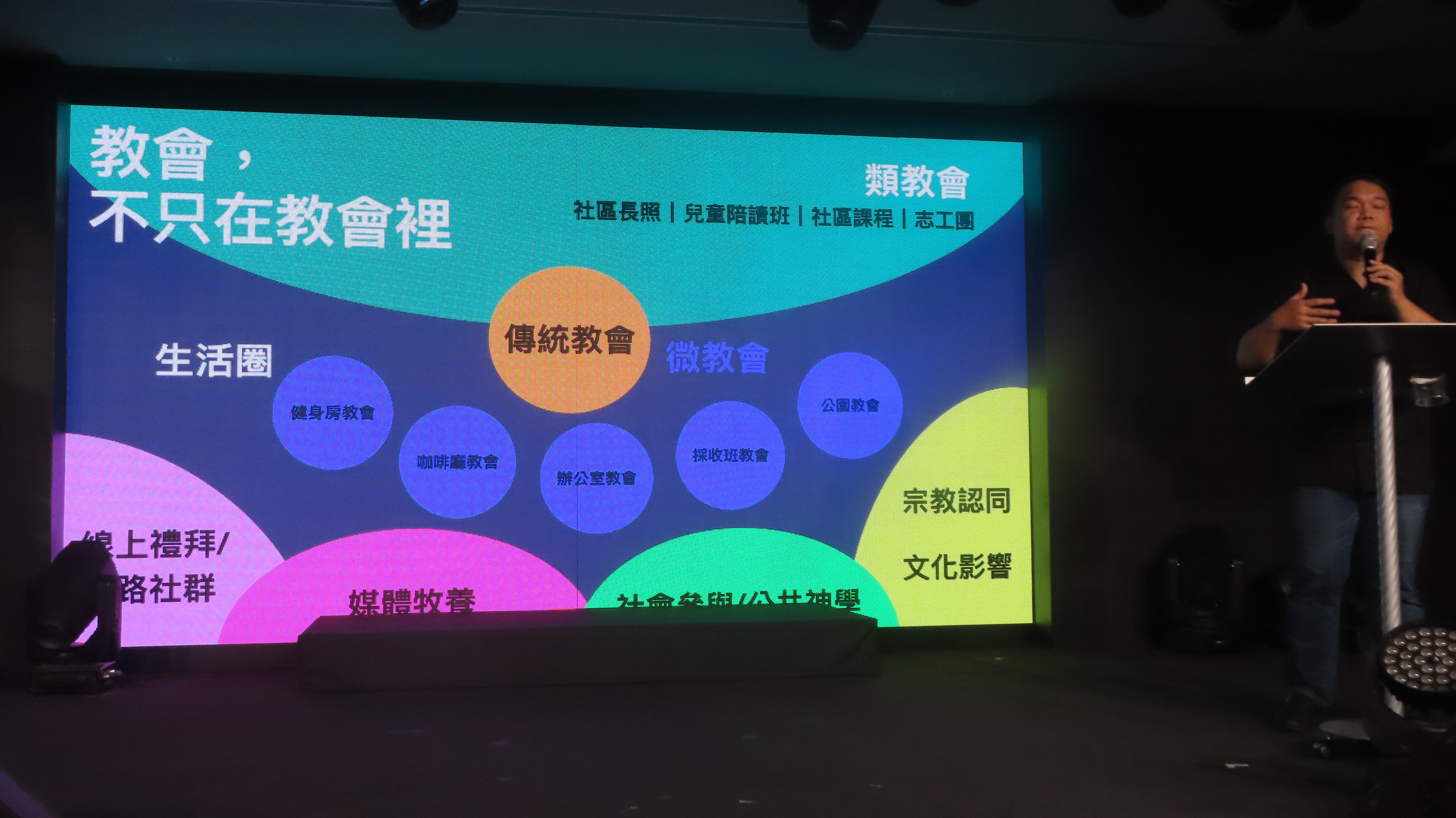 教會已經不只在會堂裡。（圖/梁敬彥攝影）