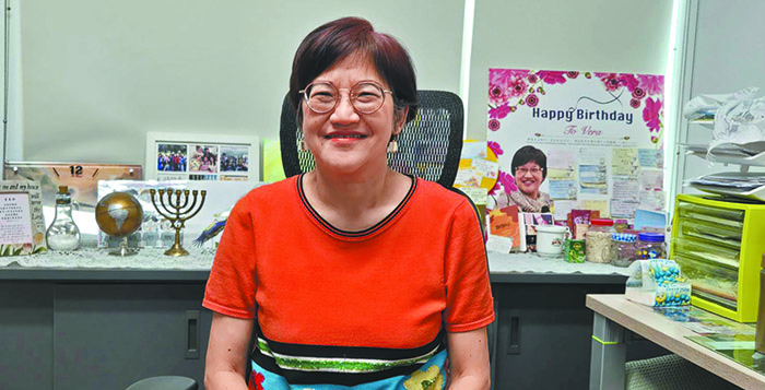 黃齊蕙牧師。（圖／梁敬彥攝影）