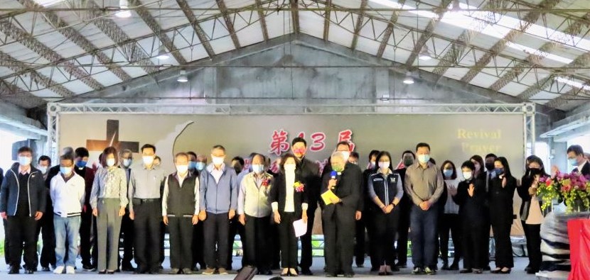 2022年在新冠疫情最嚴峻時間的城市祈禱會。（圖/本報資料照片，梁敬彥攝影）