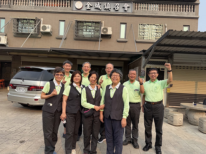 金門金城開展隊。（圖：余顯光提供）