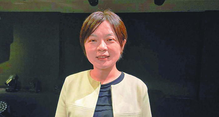 郭宇欣傳道。（圖／梁敬彥攝影）