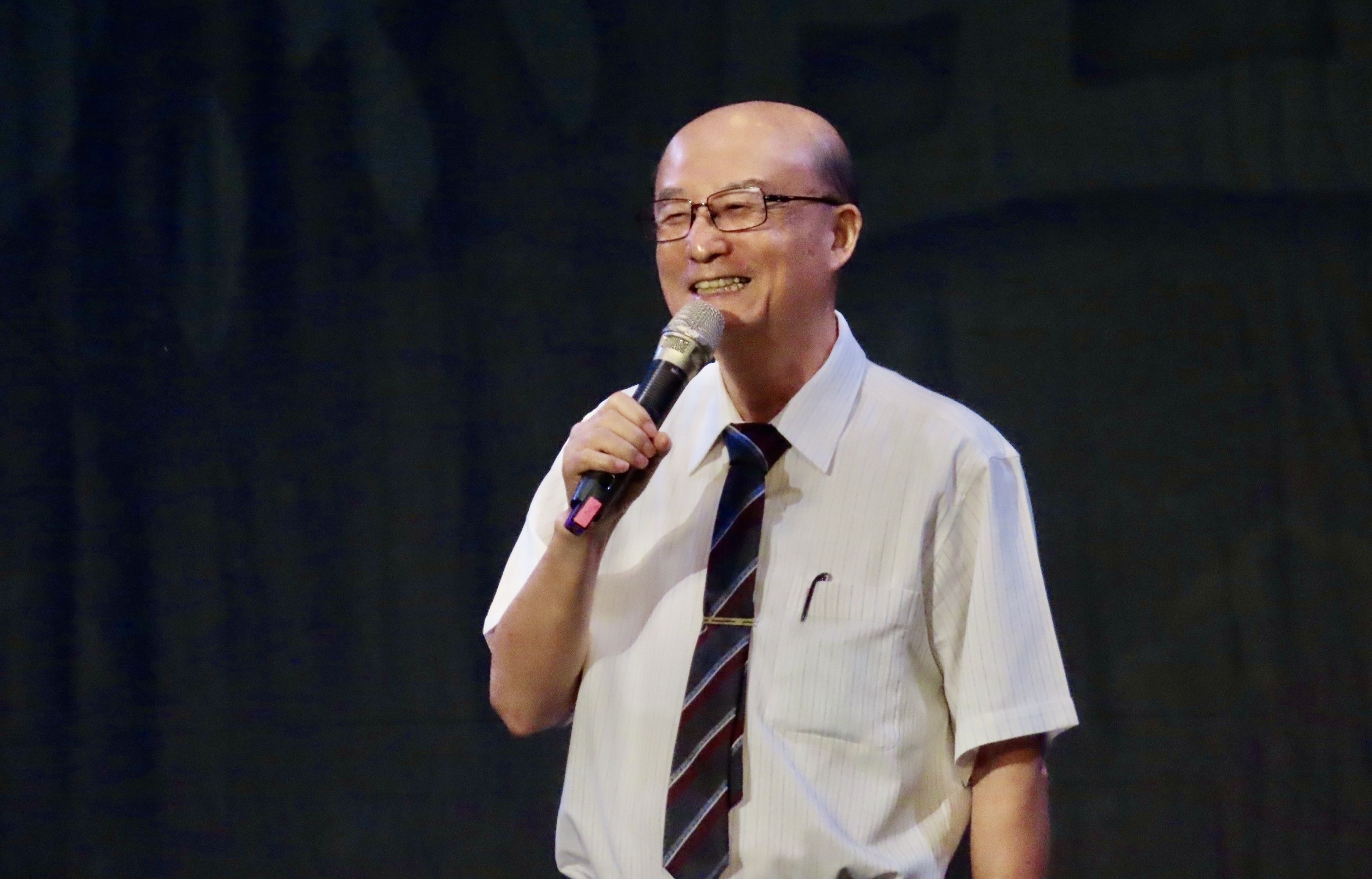 王武聰牧師。(圖/李容珍攝影)