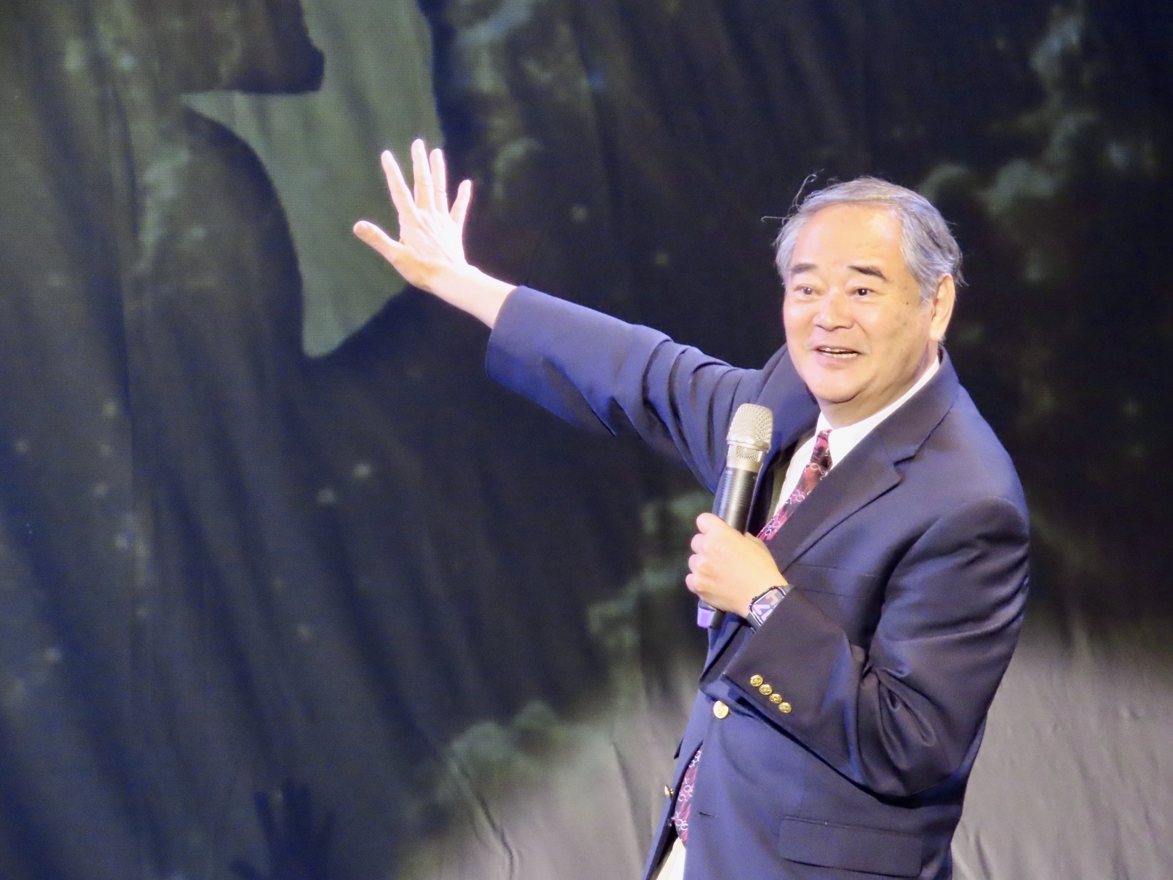 IAA主席洪善群長老。(圖/李容珍攝影)