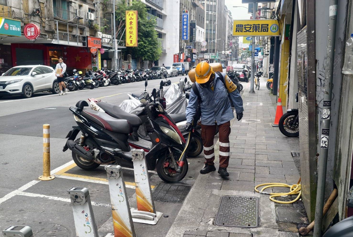 排水設施（下水道、水溝蓋）是野鼠出沒的熱區（圖/台北市政府提供）
