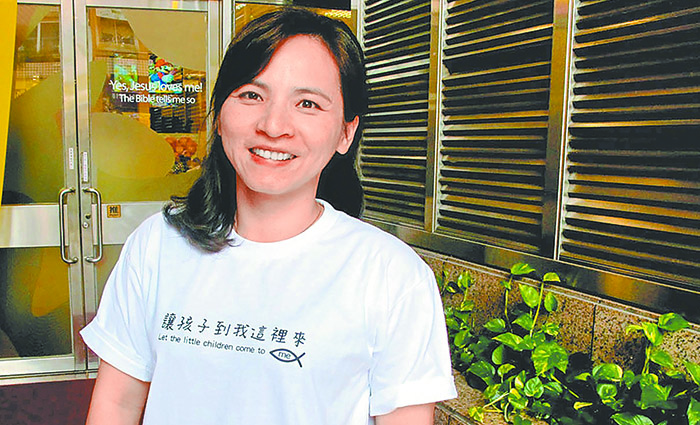 劉淑慧姐妹。（圖/梁敬彥攝影）