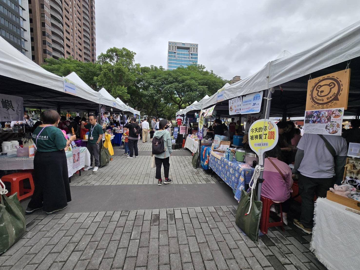 文創福音市集場景。（圖/梁敬彥攝影）