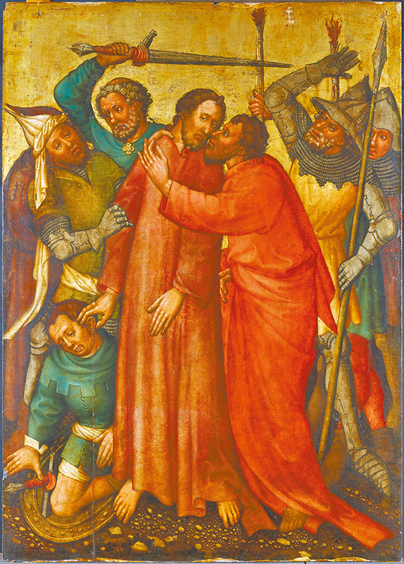 "Gefangennahme Christi"(arrest of Jesus), by Meister des Andreasaltars