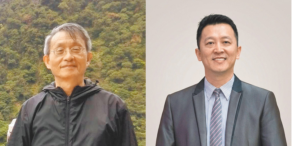 本書作者趙盛章、蔡志堅牧師