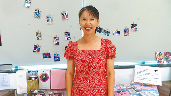 莫茲婷老師。（圖/梁敬彥攝影）