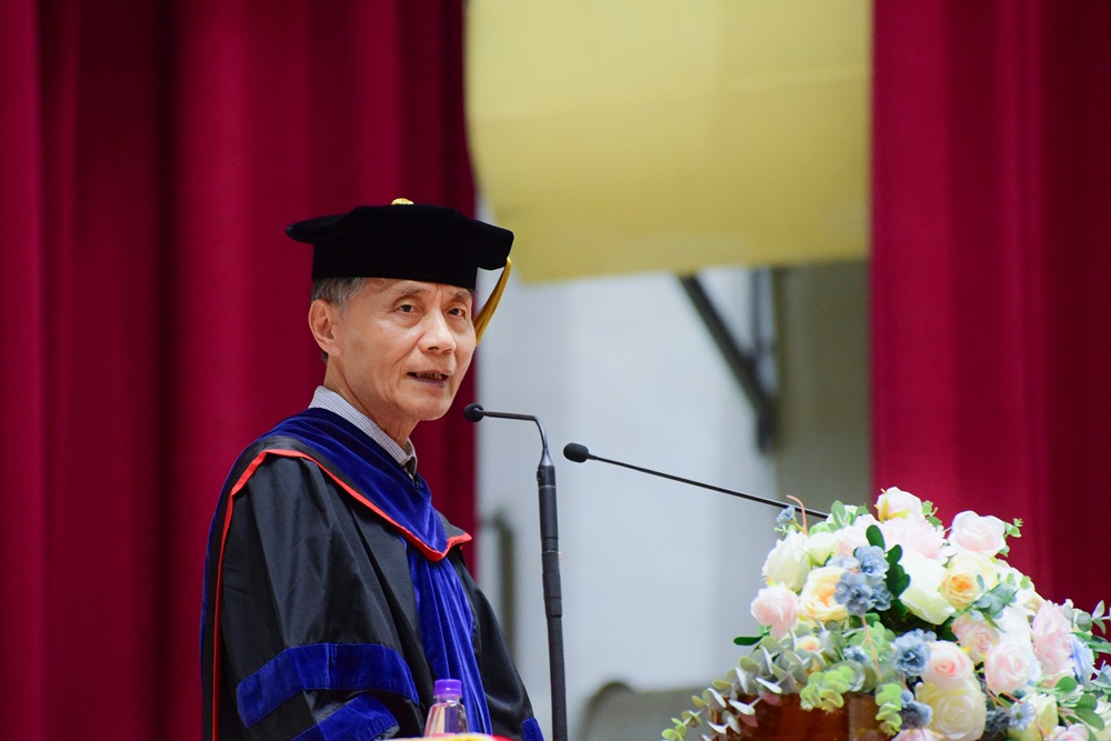 中原大學校長李英明。(中原大學提供)