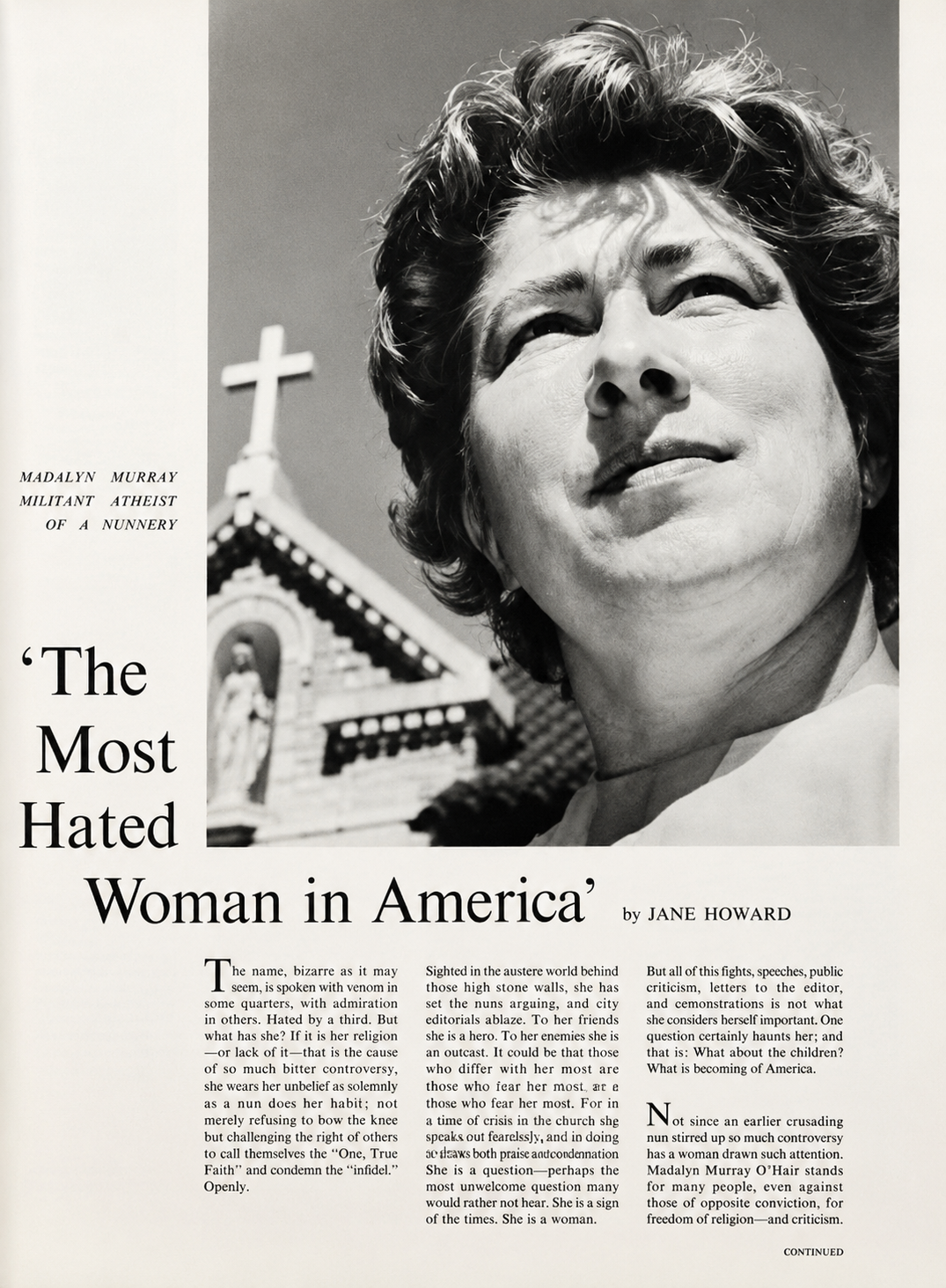 1964年，《生活雜誌》報導瑪德琳是「美國最令人憎恨的女人」。（Photo Credit:historycollection.com）