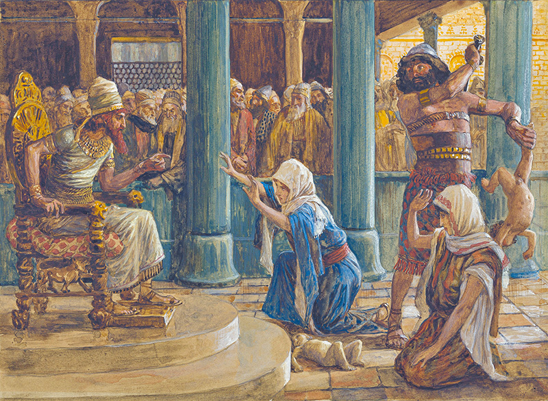 "The Wisdom of Solomon", by James Tissot