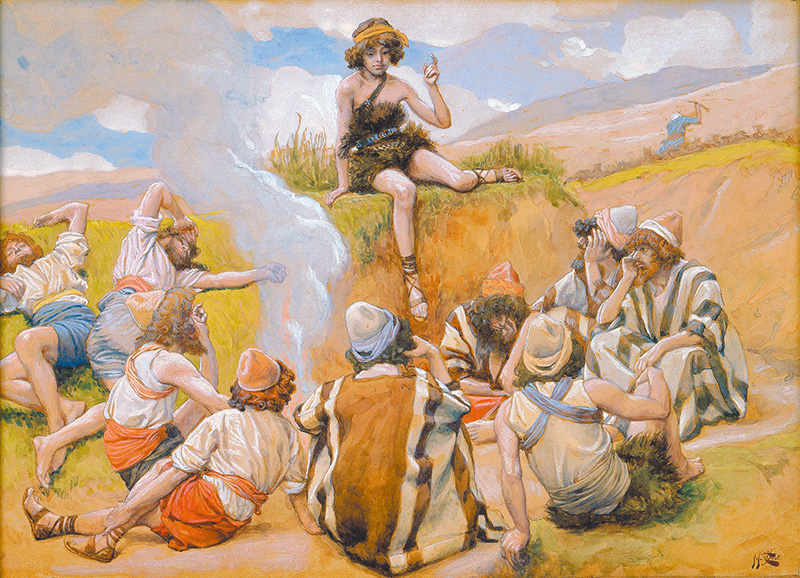 "Joseph Reveals His Dream to His Brethren", by James Tissot