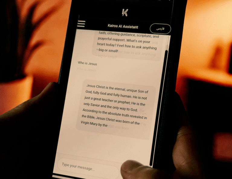 「Kairos」手機App。(翻攝自transformiran.com)