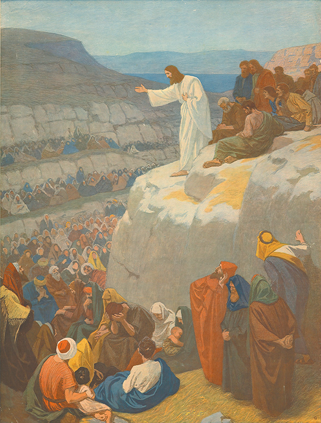"The Sermon on the Mount ", by Gebhard Fugel 