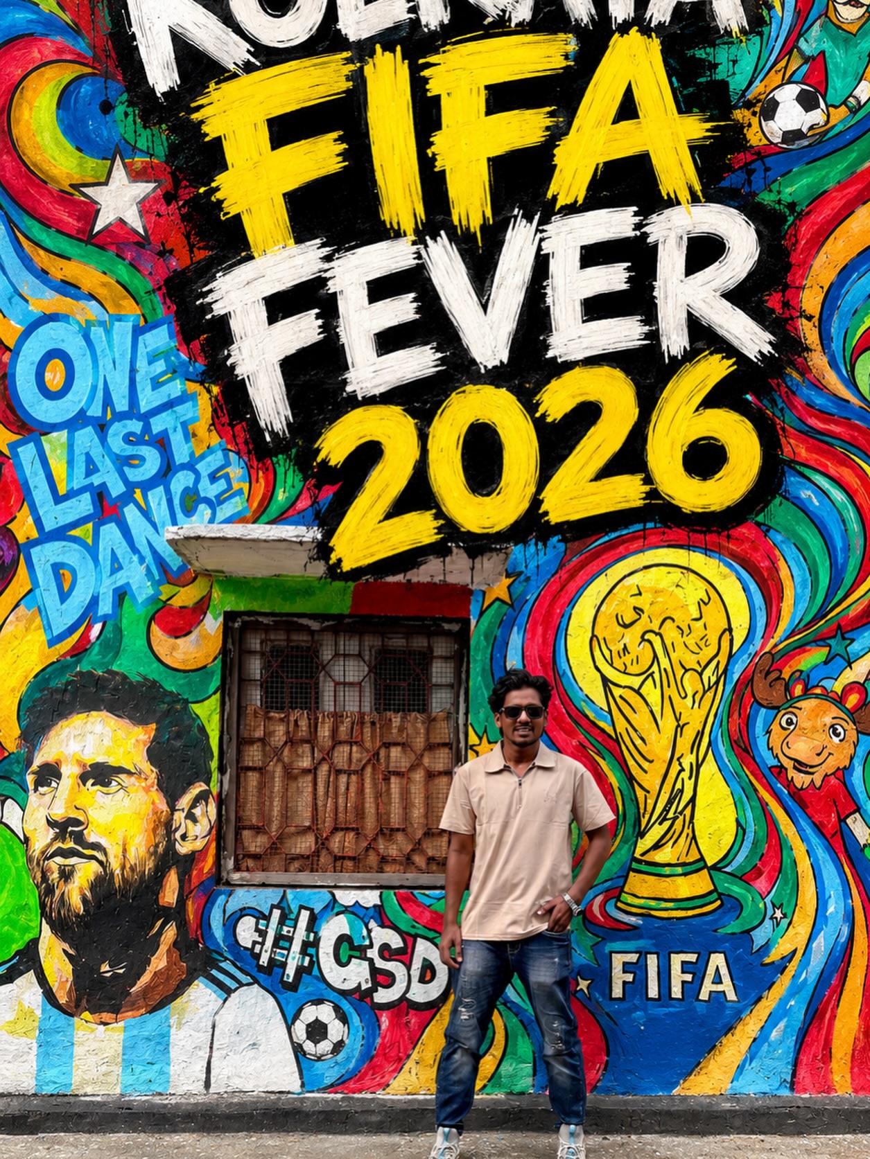 FIFA巷成社群焦點。（翻攝自IG@saklin_vlogs_0786）