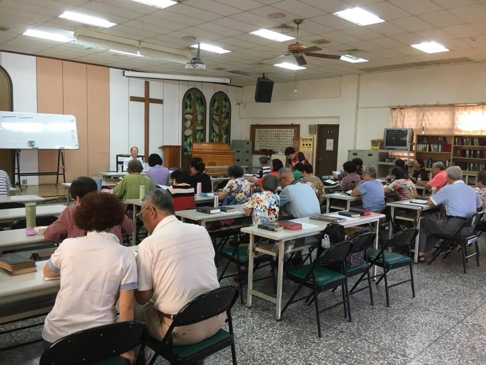 聖經陪讀班。(翻攝自台中聖教會臉書)