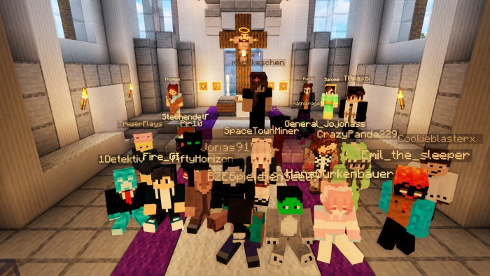 柏林坎施泰因聖經協會在Minecraft舉辦線上禮拜。