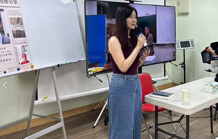 台灣婦女展業協會林香如秘書長。（受訪者提供）