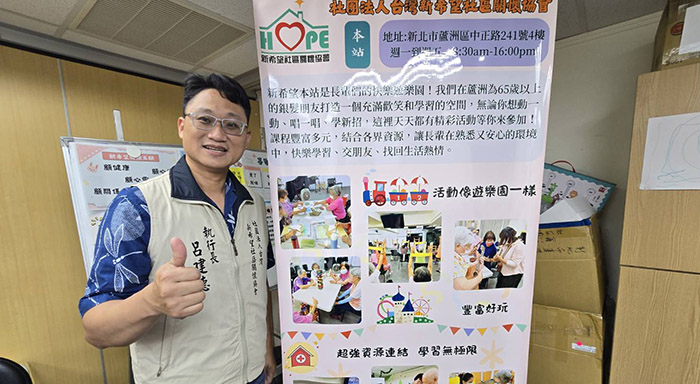 呂建德傳道。（圖／梁敬彥攝影）