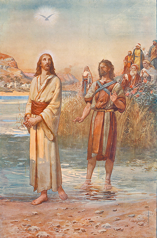 "The baptism of Jesus", by Robert Payton Reid