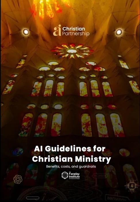 《基督教事工AI使用指南》。（圖片來源：aichristian.org）