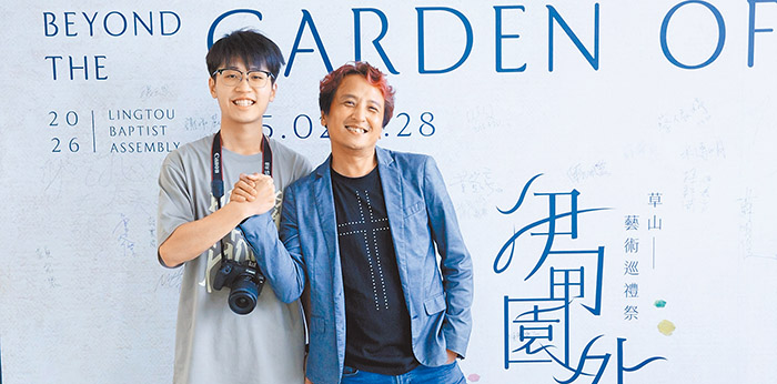 張云恩與父親張兆遠合影。（圖／受訪者提供）