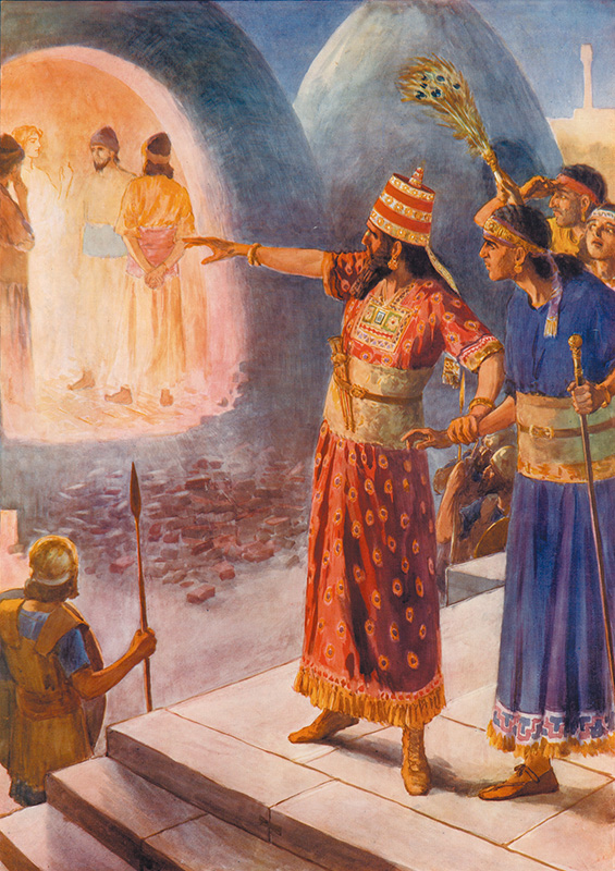 "The fiery Furnace", by Thomas Nelson & Sons