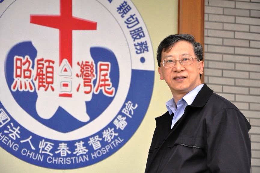黃院長在恆基。（圖/恆基提供）