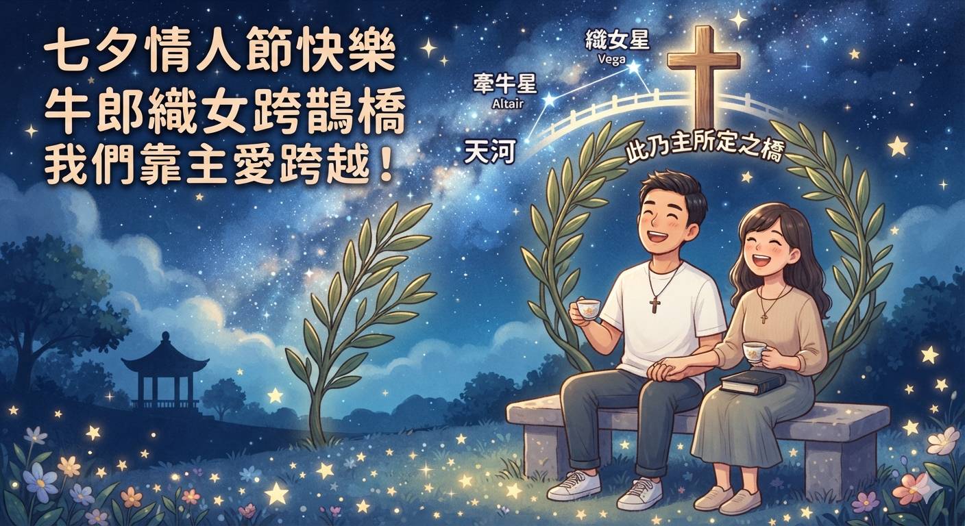 上帝搭起親密關係的橋。（AIˊ製圖）