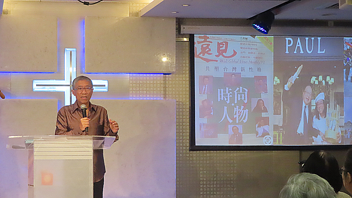 葉兩傳分享。（圖/梁敬彥攝影）