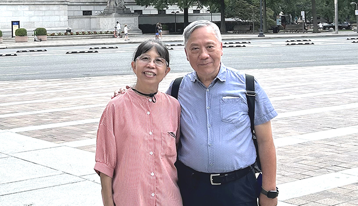 楊清安牧師與師母(受訪者提供)