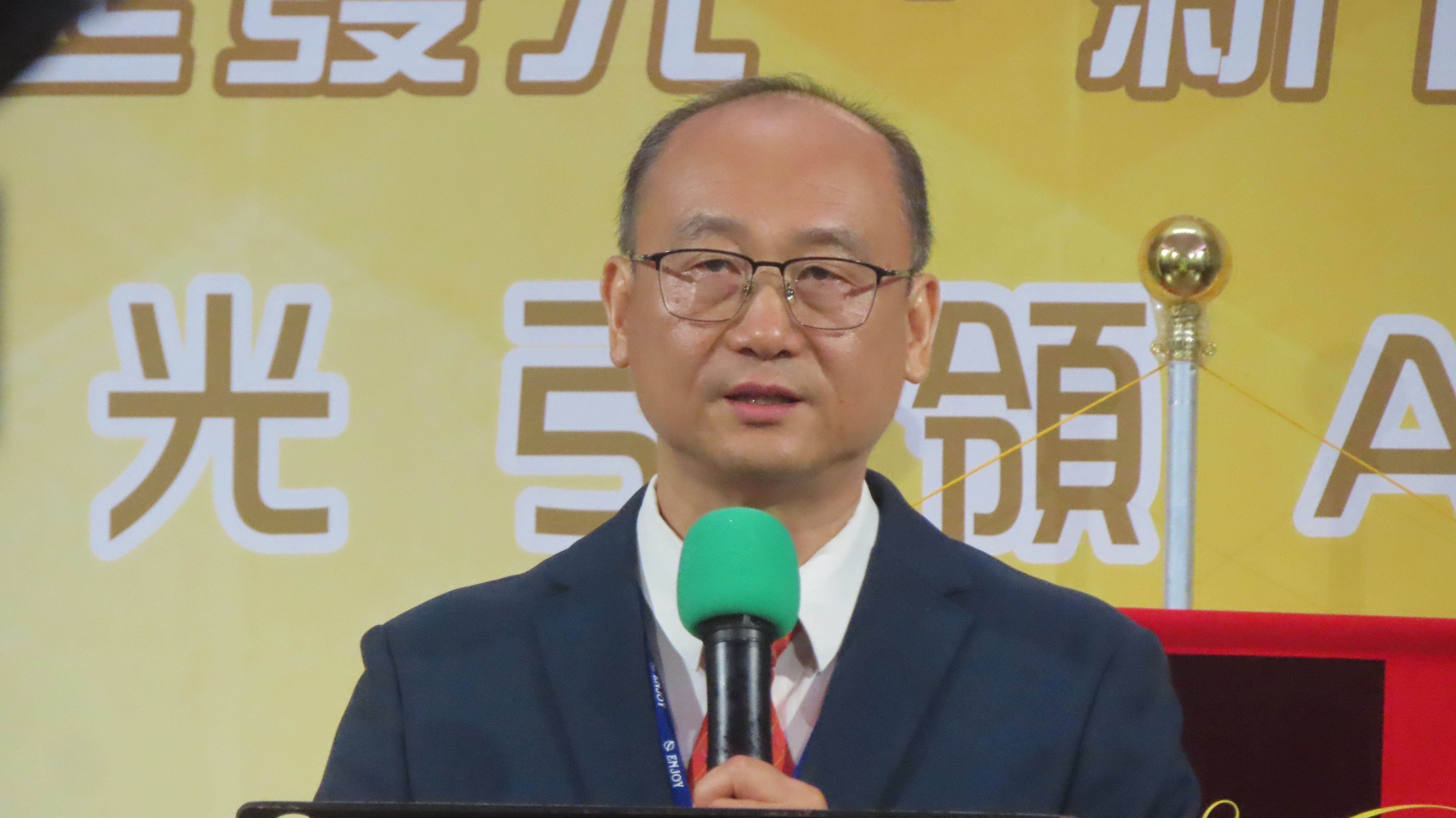 丁至剛牧師。（圖/梁敬彥攝影