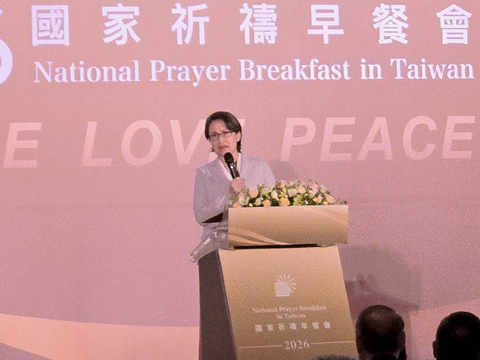 蕭美琴副總統致詞。（圖/梁敬彥攝影）