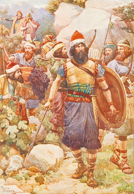 "The Spies and the grapes of Eshcol ", by Frank Adams