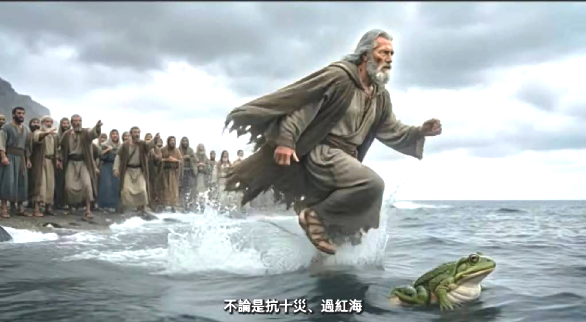 《應許之地—─出埃及記》（圖／翻攝自淡江教會-國度影音YT）