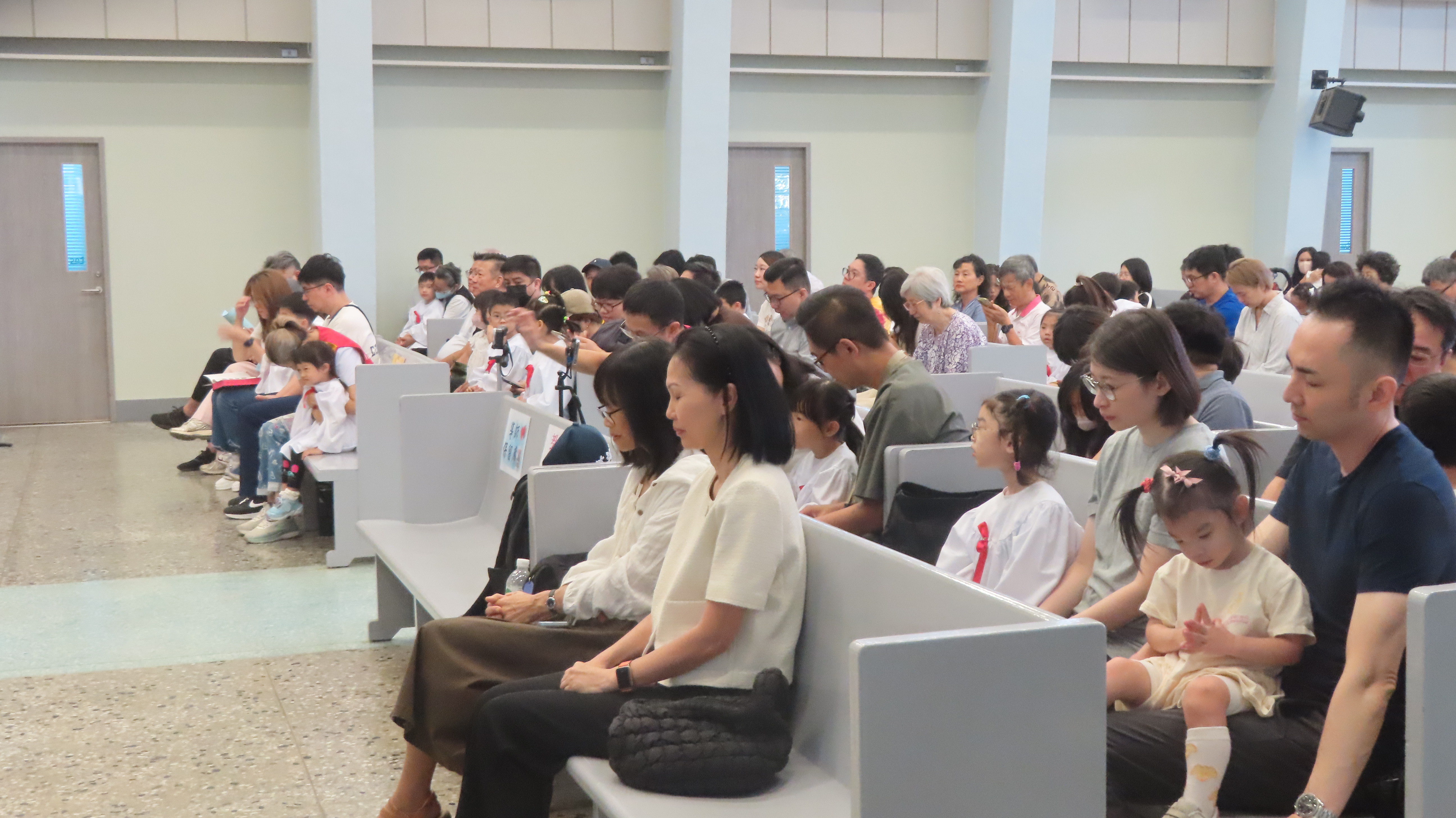 為下一代禱告（圖/梁敬彥攝影）